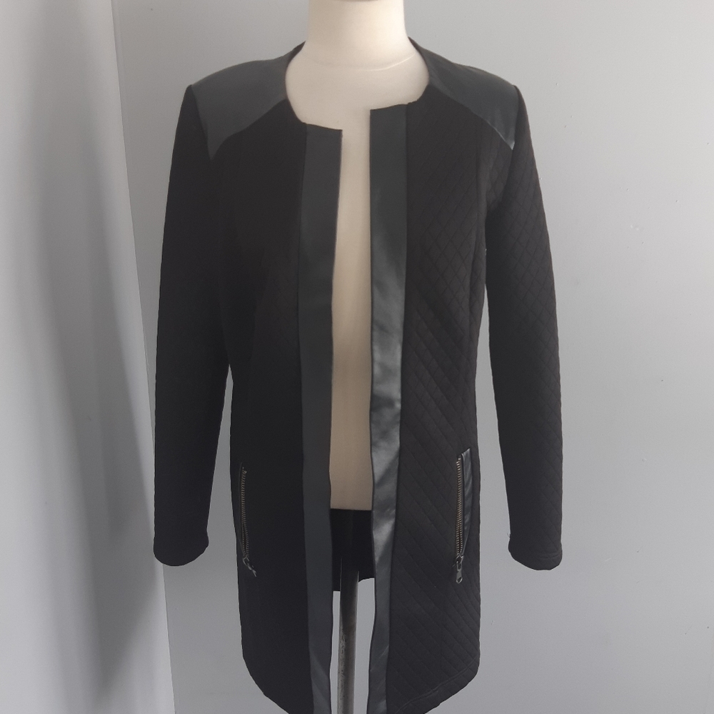 Linea Domani Women's long Jacket Blazer Size M
